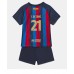 Billige Barcelona Frenkie de Jong #21 Hjemmetrøye Barn 2022-23 Kortermet (+ korte bukser)